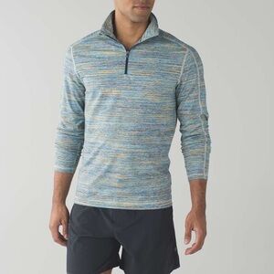 Lululemon Mens Surge Warm 1/2 Zip Long Sleeve - Large